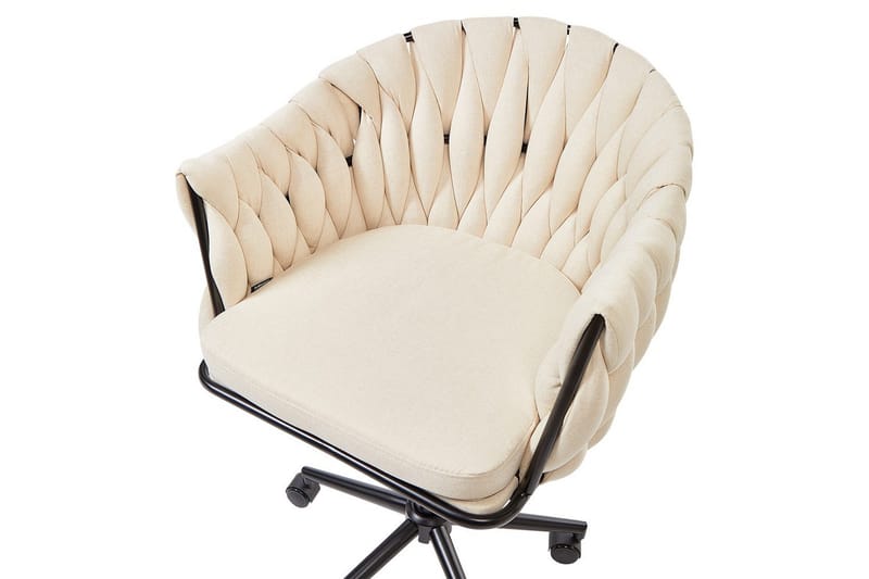 Toimistotuoli Milano Beige/musta - Beige/musta - Huonekalut - Tuoli & nojatuoli - Työtuolit