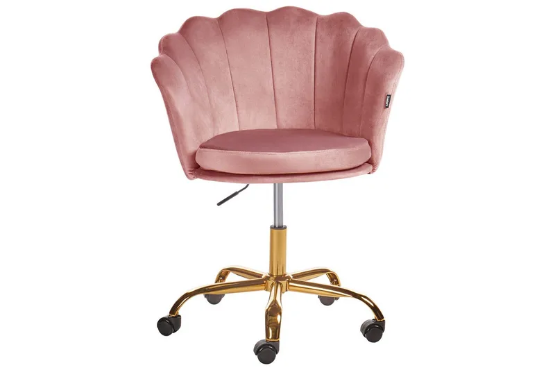 Toimistotuoli Monticello Rosa/kulta/musta - Rosa/kulta/musta - Huonekalut - Tuoli & nojatuoli - Työtuolit