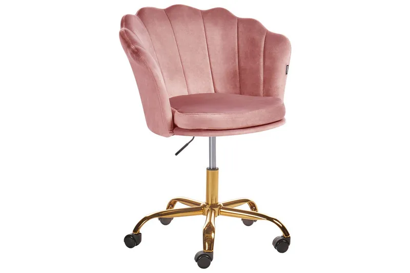 Toimistotuoli Monticello Rosa/kulta/musta - Rosa/kulta/musta - Huonekalut - Tuoli & nojatuoli - Työtuolit