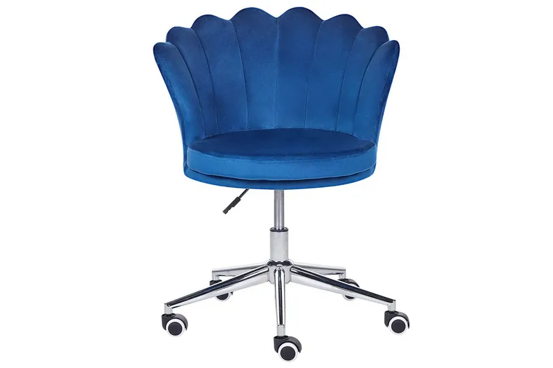 Toimistotuoli Monticello Sininen/Musta/Hopea - Sininen/Musta/Hopea - Huonekalut - Tuoli & nojatuoli - Työtuolit