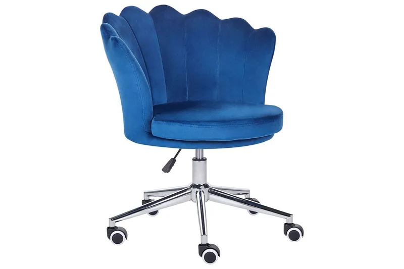 Toimistotuoli Monticello Sininen/Musta/Hopea - Sininen/Musta/Hopea - Huonekalut - Tuoli & nojatuoli - Työtuolit