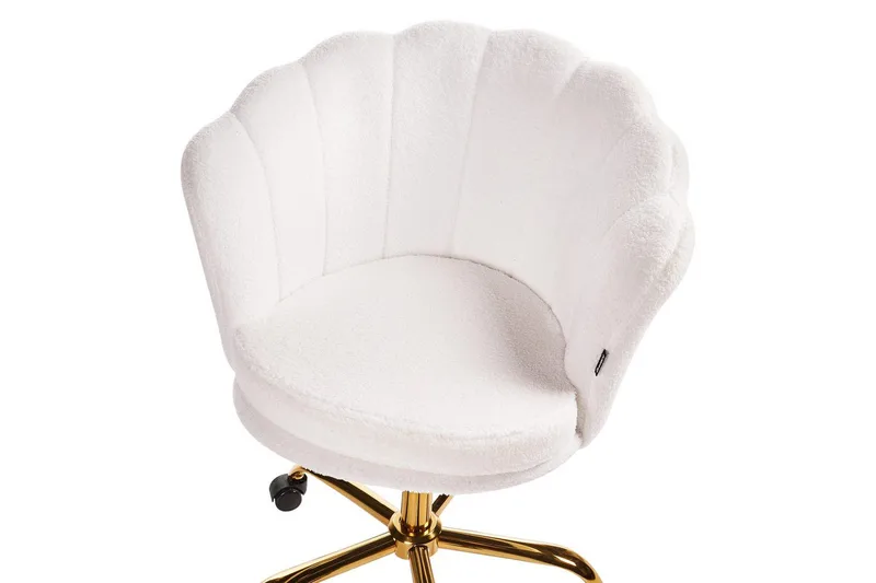 Toimistotuoli Monticello Valkoinen/kulta/musta - Valkoinen/kulta/musta - Huonekalut - Tuoli & nojatuoli - Työtuolit