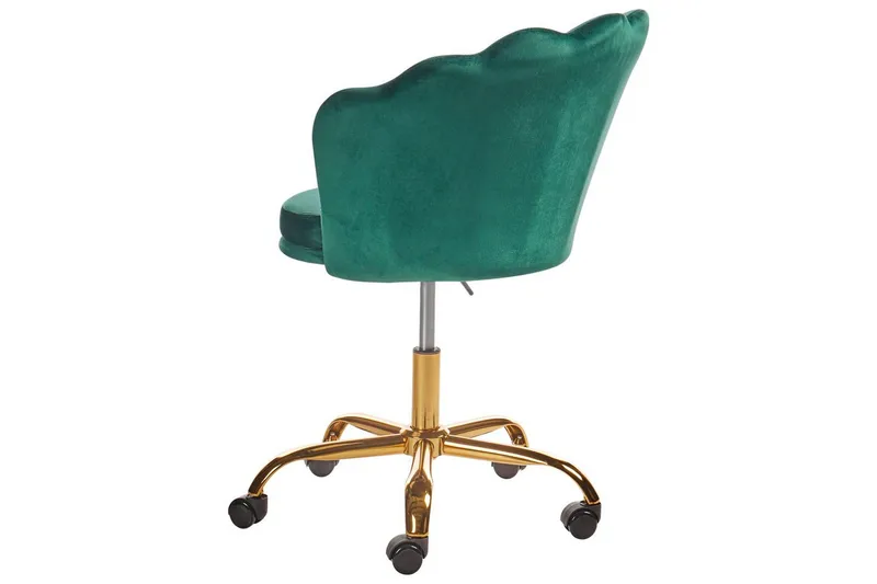 Toimistotuoli Monticello Vihreä/kulta/musta - Vihreä/kulta/musta - Huonekalut - Tuoli & nojatuoli - Työtuolit