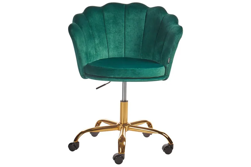 Toimistotuoli Monticello Vihreä/kulta/musta - Vihreä/kulta/musta - Huonekalut - Tuoli & nojatuoli - Työtuolit