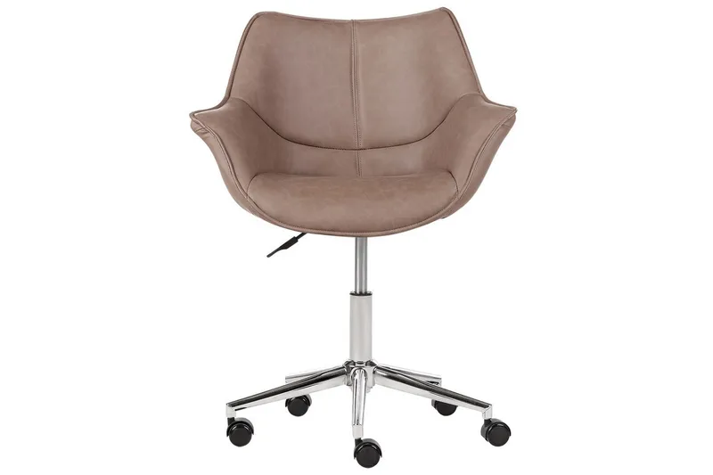 Toimistotuoli Newdale Vaaleanruskea - Vaaleanruskea - Huonekalut - Tuoli & nojatuoli - Työtuolit