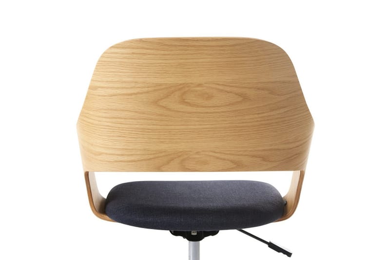 Toimistotuoli Novato - Musta, vaalea puu - Huonekalut - Tuoli & nojatuoli - Työtuolit