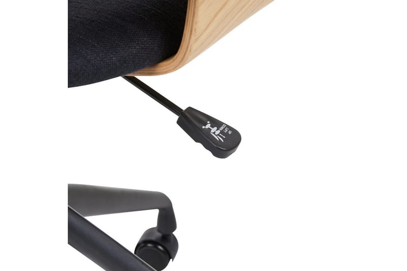 Toimistotuoli Novato - Musta, vaalea puu - Huonekalut - Tuoli & nojatuoli - Työtuolit