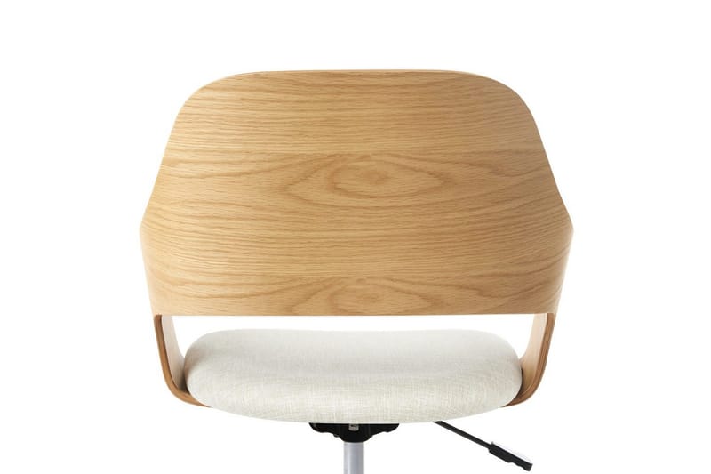 Toimistotuoli Novato - Vaalea puu, beige - Huonekalut - Tuoli & nojatuoli - Työtuolit