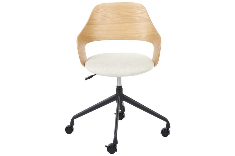 Toimistotuoli Novato - Vaalea puu, beige - Huonekalut - Tuoli & nojatuoli - Työtuolit