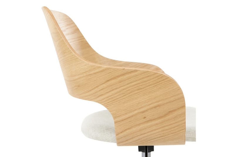 Toimistotuoli Novato - Vaalea puu, beige - Huonekalut - Tuoli & nojatuoli - Työtuolit