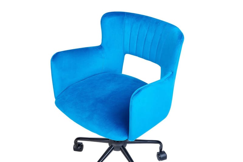 Toimistotuoli Sanilac Sininen - Sininen - Huonekalut - Tuoli & nojatuoli - Työtuolit