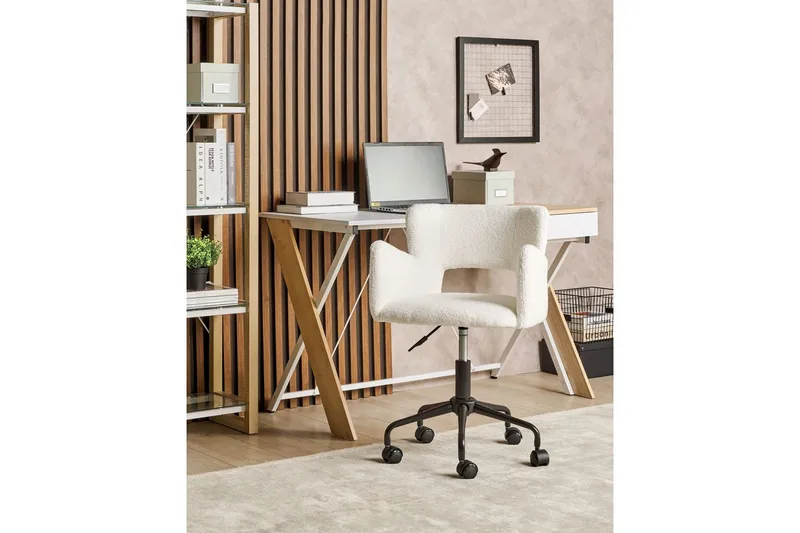 Toimistotuoli Sanilac Valkoinen/musta - Valkoinen/musta - Huonekalut - Tuoli & nojatuoli - Työtuolit