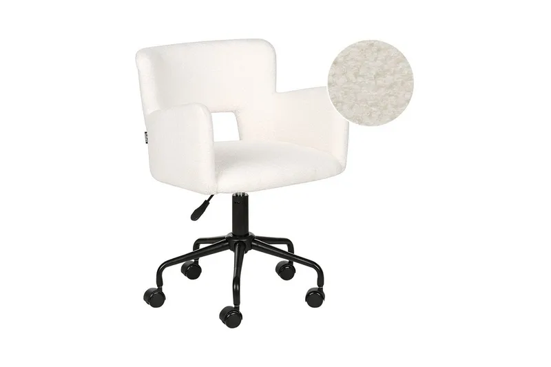 Toimistotuoli Sanilac Valkoinen/musta, Valkoinen/musta