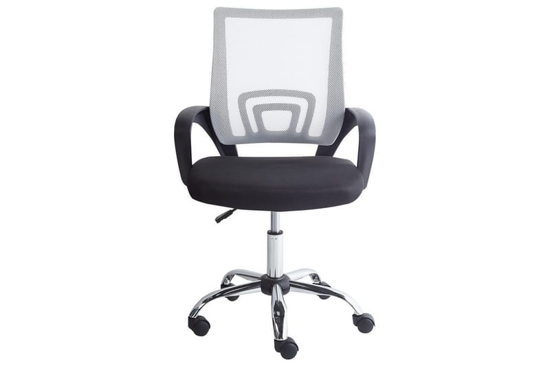 Toimistotuoli Solid - Musta, valkoinen, hopea - Huonekalut - Tuoli & nojatuoli - Työtuolit