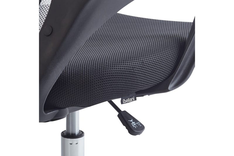 Toimistotuoli Solid - Musta, valkoinen, hopea - Huonekalut - Tuoli & nojatuoli - Työtuolit