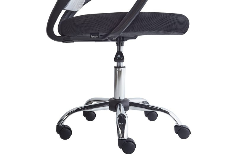 Toimistotuoli Solid - Musta, valkoinen, hopea - Huonekalut - Tuoli & nojatuoli - Työtuolit