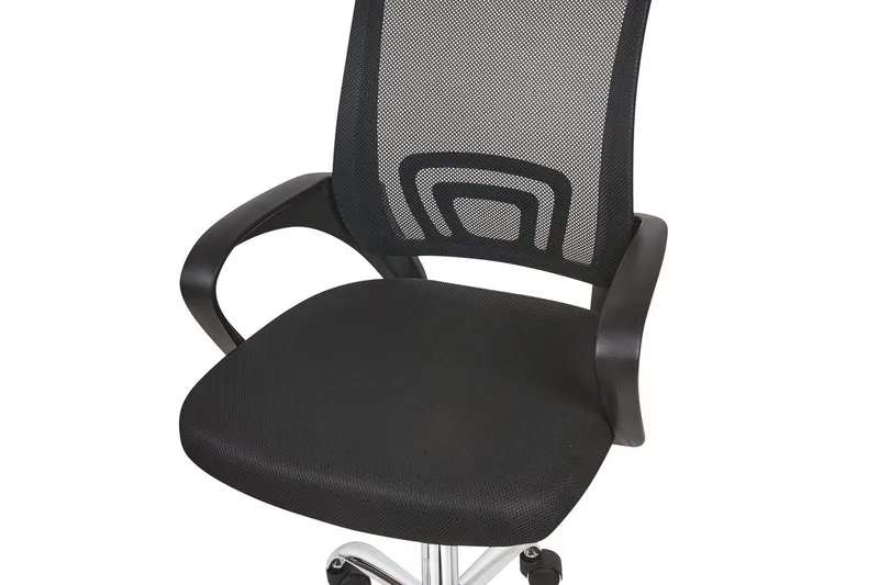 Toimistotuoli Solid Musta/Hopea - Musta/Hopea - Huonekalut - Tuoli & nojatuoli - Työtuolit