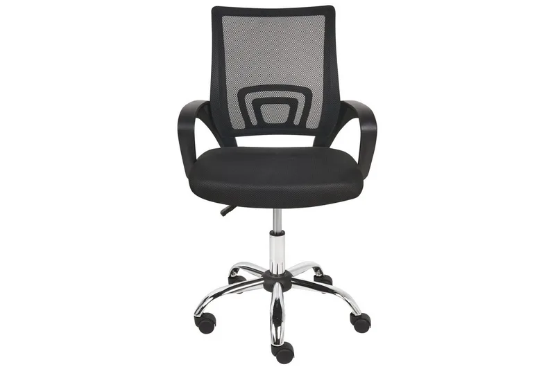 Toimistotuoli Solid Musta/Hopea - Musta/Hopea - Huonekalut - Tuoli & nojatuoli - Työtuolit