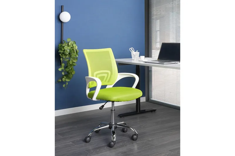 Toimistotuoli Solid - Vihreä, hopea, valkoinen - Huonekalut - Tuoli & nojatuoli - Työtuolit