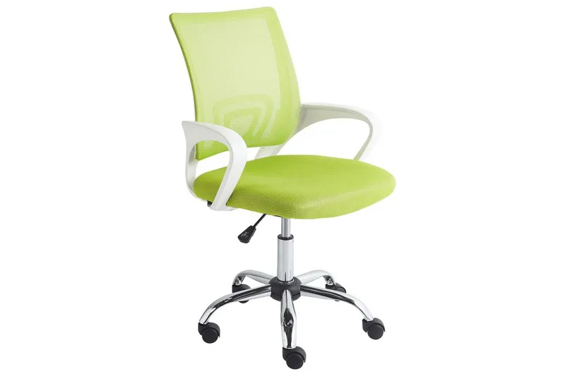 Toimistotuoli Solid - Vihreä, hopea, valkoinen - Huonekalut - Tuoli & nojatuoli - Työtuolit