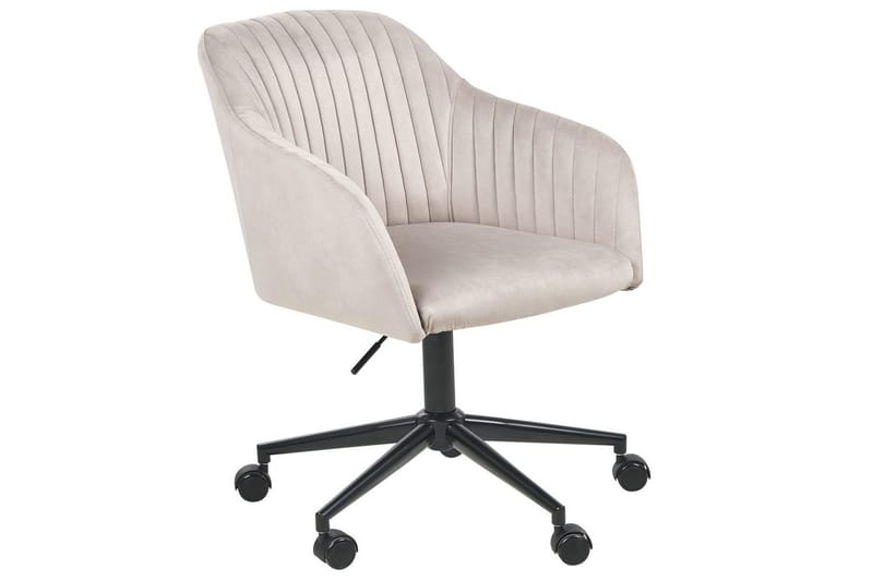 Toimistotuoli Venice Beige/musta - Beige/musta - Huonekalut - Tuoli & nojatuoli - Työtuolit