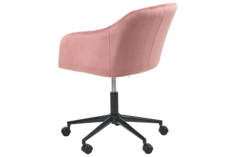 Toimistotuoli Venice Vaaleanpunainen/Musta - Vaaleanpunainen/Musta - Huonekalut - Tuoli & nojatuoli - Työtuolit