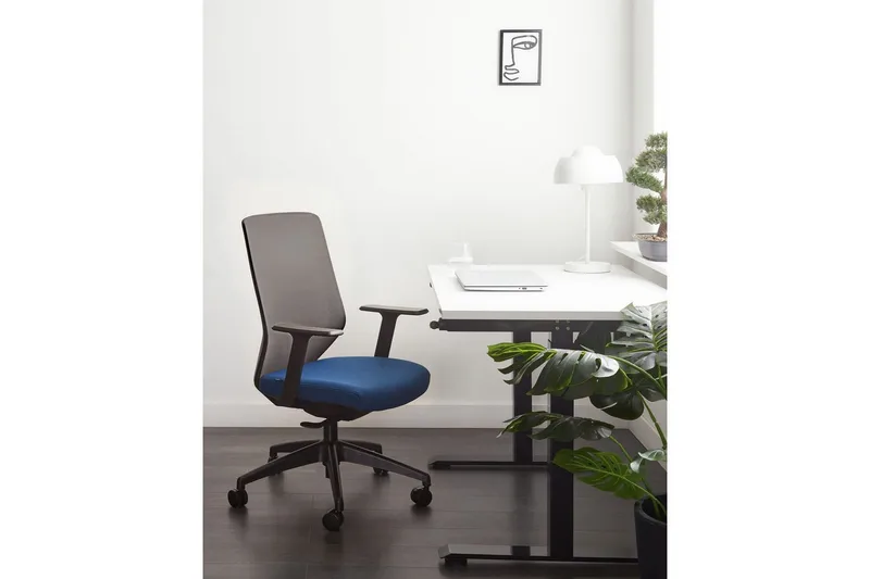 Toimistotuoli Virtuoso Sininen/Musta/Harmaa - Sininen/Musta/Harmaa - Huonekalut - Tuoli & nojatuoli - Työtuolit
