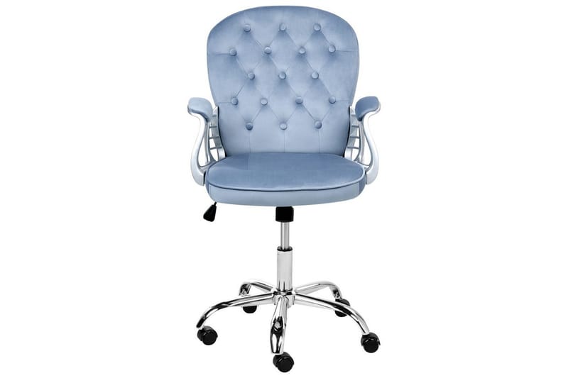 Toimistotuoli Princess - Sininen, Hopea, Musta - Huonekalut - Tuoli & nojatuoli - Työtuolit