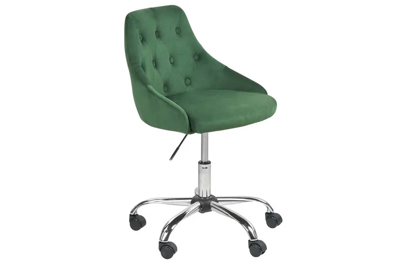 Toimistotuoli Parrish Vihreä/musta/hopea - Vihreä/musta/hopea - Huonekalut - Tuoli & nojatuoli - Työtuolit