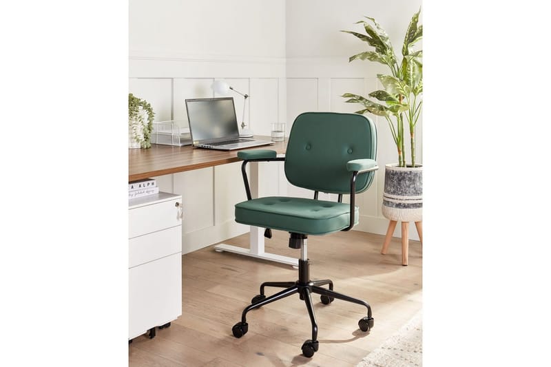 Toimistotuoli Pawnee Vihreä/musta - Vihreä/musta - Huonekalut - Tuoli & nojatuoli - Työtuolit