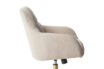 Toimistotuoli Palmdale Beige/musta/kulta - Beige/musta/kulta - Huonekalut - Tuoli & nojatuoli - Työtuolit