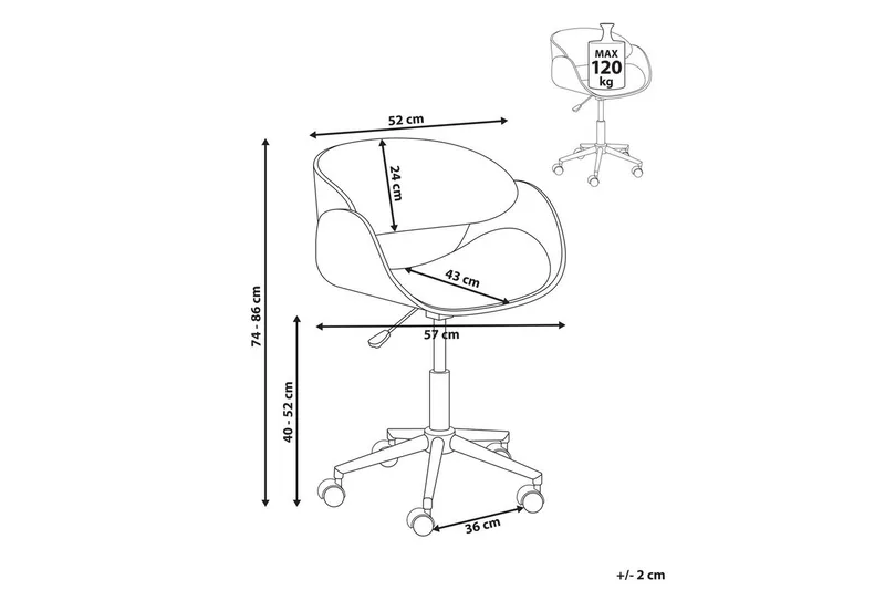 Toimistotuoli Palatka - Huonekalut - Tuoli & nojatuoli - Työtuolit