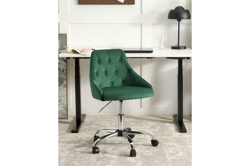 Toimistotuoli Parrish Vihreä/musta/hopea - Vihreä/musta/hopea - Huonekalut - Tuoli & nojatuoli - Työtuolit