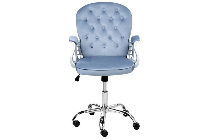 Toimistotuoli Princess - Sininen, Hopea, Musta - Huonekalut - Tuoli & nojatuoli - Työtuolit