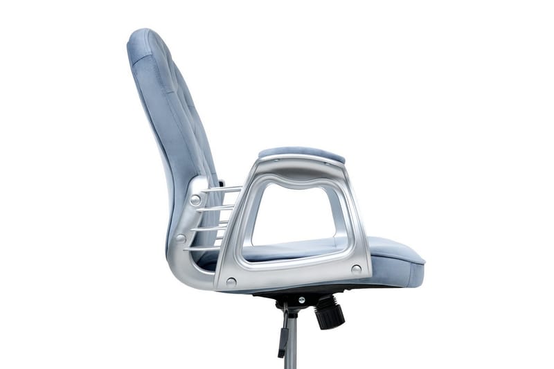 Toimistotuoli Princess - Sininen, Hopea, Musta - Huonekalut - Tuoli & nojatuoli - Työtuolit