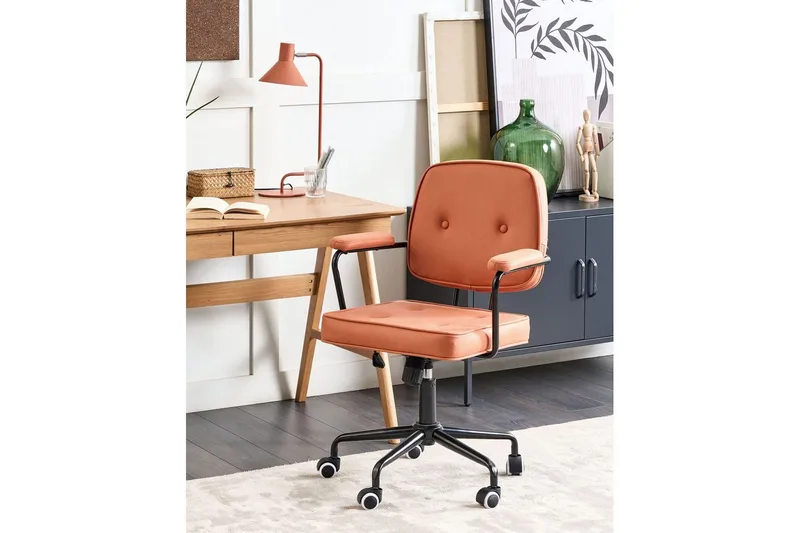 Toimistotuoli Pawnee Oranssi/Musta - Oranssi/Musta - Huonekalut - Tuoli & nojatuoli - Työtuolit