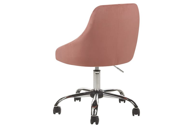 Toimistotuoli Parrish Rosa/musta/hopea - Rosa/musta/hopea - Huonekalut - Tuoli & nojatuoli - Työtuolit
