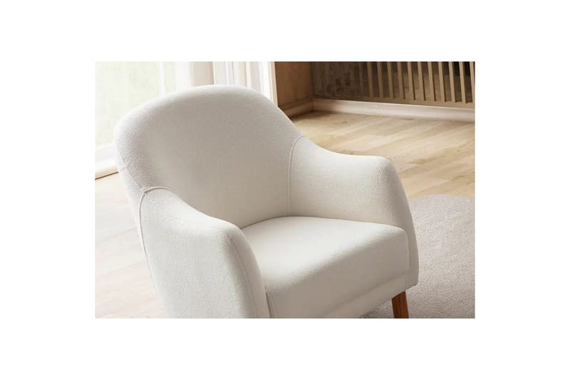 Torrelis Nojatuoli - Valkoinen - Huonekalut - Tuoli & nojatuoli - Nojatuoli & lepotuoli