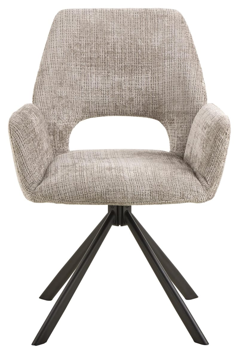 Torrelon ruokatuoli käsinojilla - Harmaa - Huonekalut - Tuoli & nojatuoli - Ruokapöydän tuolit