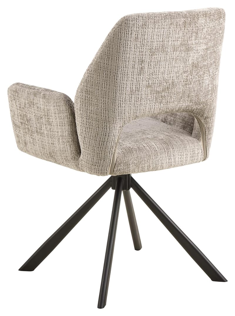 Torrelon ruokatuoli käsinojilla - Harmaa - Huonekalut - Tuoli & nojatuoli - Ruokapöydän tuolit