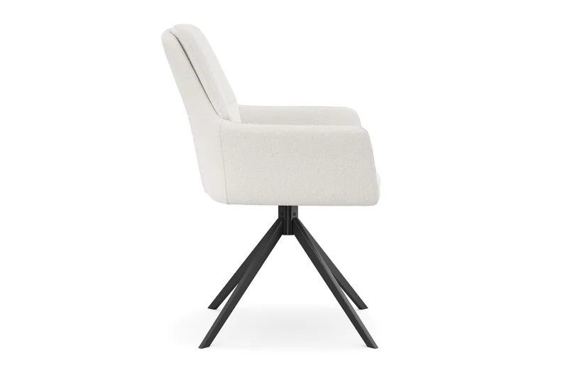 Torsby Pyörivä tuoli - Vaalea beige - Huonekalut - Tuoli & nojatuoli - Ruokapöydän tuolit