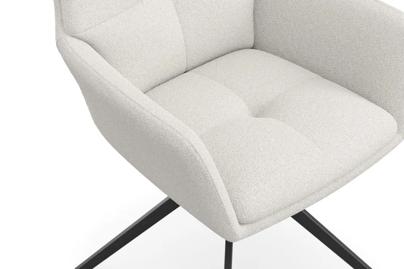 Torsby Pyörivä tuoli - Vaalea beige - Huonekalut - Tuoli & nojatuoli - Ruokapöydän tuolit