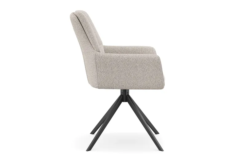 Torsby Pyörivä tuoli - Tummabeige - Huonekalut - Tuoli & nojatuoli - Ruokapöydän tuolit