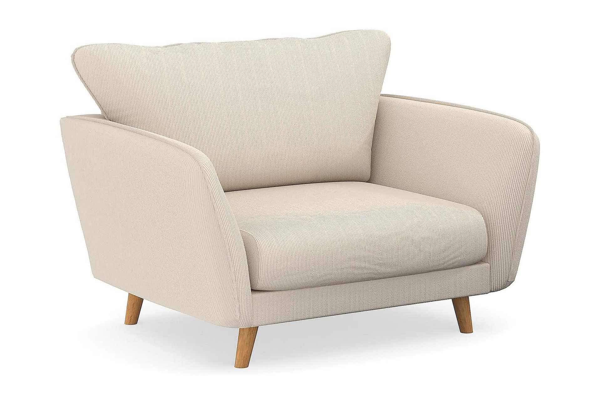 Trend Lyx Nojatuoli - Beige Vakosametti