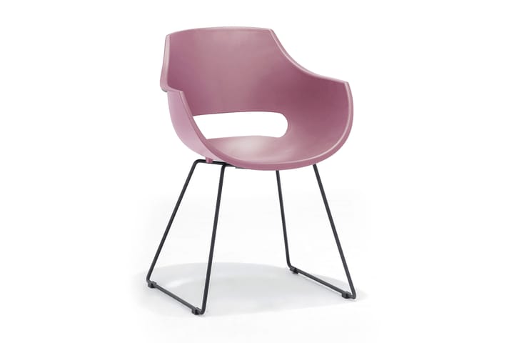 Tuoli Barja 60 cm - Punainen - Ruokapöydän tuolit - Meikkituoli - Käsinojallinen tuoli