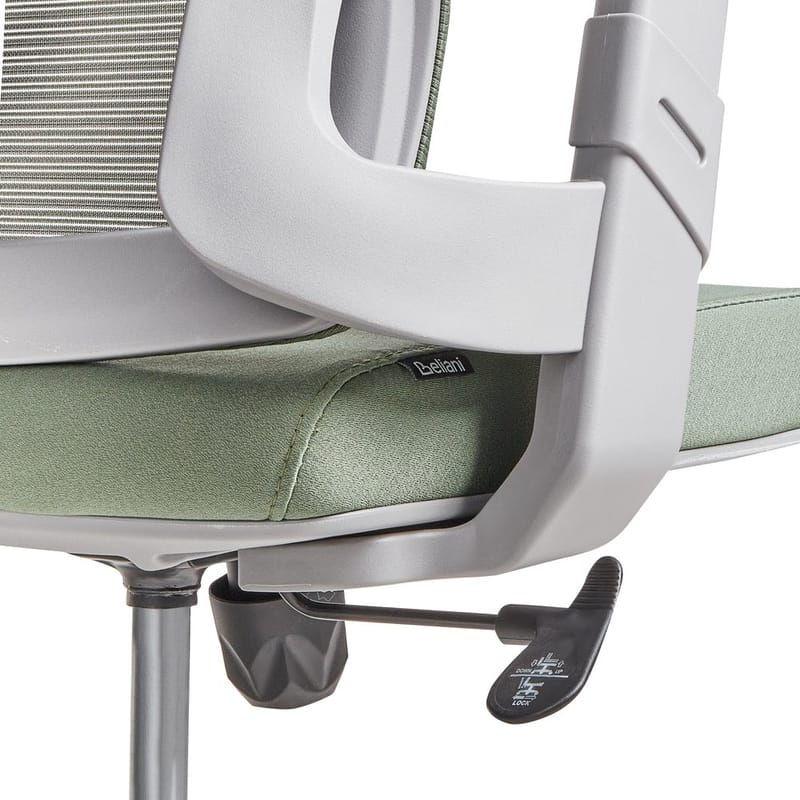 Työtuoli Bard - Vihreä, harmaa - Huonekalut - Tuoli & nojatuoli - Työtuolit