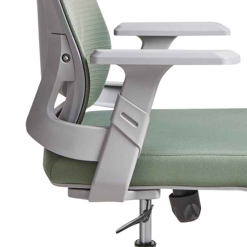 Työtuoli Bard - Vihreä, harmaa - Huonekalut - Tuoli & nojatuoli - Työtuolit