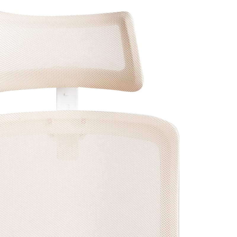 Työtuoli Monarch - Beige, valkoinen - Huonekalut - Tuoli & nojatuoli - Työtuolit