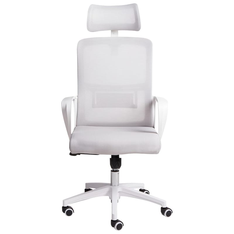 Työtuoli Monarch - Harmaa, valkoinen - Huonekalut - Tuoli & nojatuoli - Työtuolit