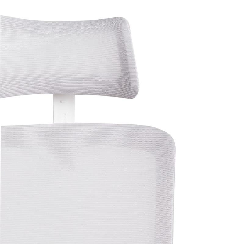 Työtuoli Monarch - Harmaa, valkoinen - Huonekalut - Tuoli & nojatuoli - Työtuolit